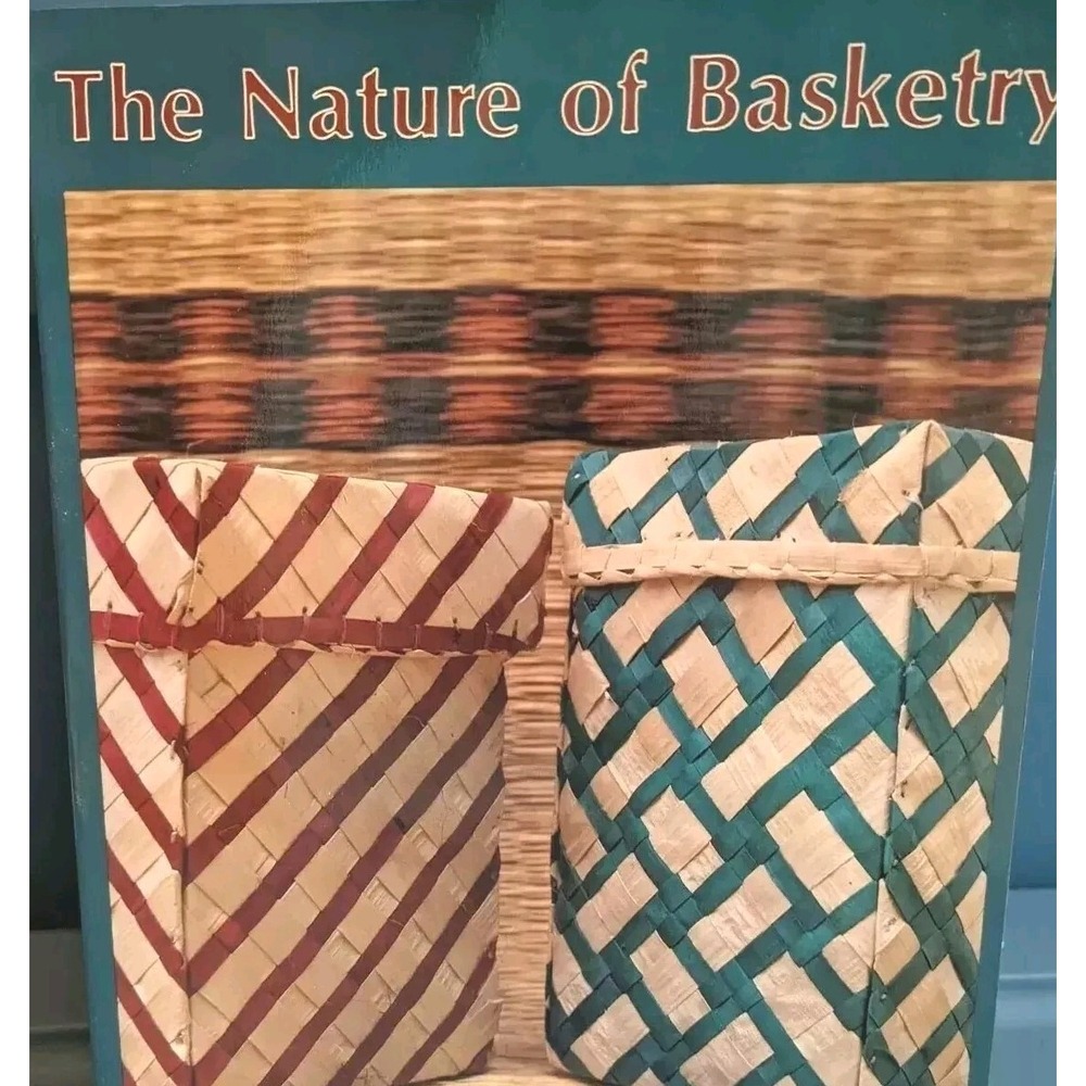 1986 Nature of Basketry Weaving Art Craft Rossbach Woven Ed The Book 80s Vtg - Picture 11 of 11